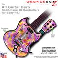 Tie Dye Pastel WraptorSkinz TM Skin fits All PS2 SG Guitars Controllers (GUITAR NOT INCLUDED)s