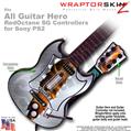 Ripped Metal Fire WraptorSkinz TM Skin fits All PS2 SG Guitars Controllers (GUITAR NOT INCLUDED)s