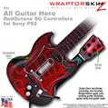Spider Web WraptorSkinz TM Skin fits All PS2 SG Guitars Controllers (GUITAR NOT INCLUDED)s