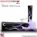 Metal Flames Purple Skin by WraptorSkinz TM fits XBOX 360 Factory Faceplates