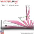 Rising Sun Pink Skin by WraptorSkinz TM fits XBOX 360 Factory Faceplates