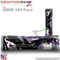 Abstract 02 Purple Skin by WraptorSkinz TM fits XBOX 360 Factory Faceplates