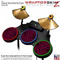 Abstract 01 Pink Skin by WraptorSkinz fits Guitar Hero 4 World Tour Drum Set for Nintendo Wii, XBOX 360, PS2 & PS3 (DRUMS NOT INCLUDED)