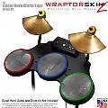Duct Tape Skin by WraptorSkinz fits Guitar Hero 4 World Tour Drum Set for Nintendo Wii, XBOX 360, PS2 & PS3 (DRUMS NOT INCLUDED)