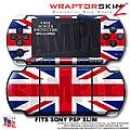 Union Jack 02 WraptorSkinz  Decal Style Skin fits Sony PSP Slim (PSP 2000)