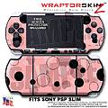Lots of Dots Pink on Pink WraptorSkinz  Decal Style Skin fits Sony PSP Slim (PSP 2000)