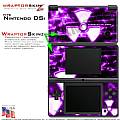 Nintendo DSi Skin - Radioactive Purple Skin Kit