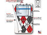 Arglye Black and Red iPod Video (5G) Skin