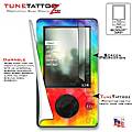 Tye-Dye Tattoo Skin Kit - fits Original 30 gig Microsoft Zune 