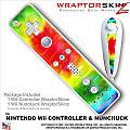 Wii Remote Controller (wiiMote) Skins Tye-Dye - WraptorSkinz by TuneTattooz