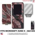 Camouflage Pink WraptorSkinz Skin and Screen Protector Kit fits Zune (4/8/16 gig)