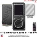 Carbon Fiber WraptorSkinz Skin and Screen Protector Kit fits Zune (4/8/16 gig)