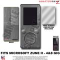 Duct Tape WraptorSkinz Skin and Screen Protector Kit fits Zune (4/8/16 gig)