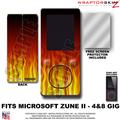 Fire WraptorSkinz Skin and Screen Protector Kit fits Zune (4/8/16 gig)