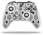 WraptorSkinz Decal Skin Wrap Set works with 2016 and newer XBOX One S / X Controller Squares In Squares (CONTROLLER NOT INCLUDED)