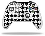 WraptorSkinz Decal Skin Wrap Set works with 2016 and newer XBOX One S / X Controller Houndstooth Black (CONTROLLER NOT INCLUDED)