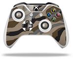 WraptorSkinz Decal Skin Wrap Set works with 2016 and newer XBOX One S / X Controller Camouflage Brown (CONTROLLER NOT INCLUDED)