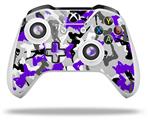 WraptorSkinz Decal Skin Wrap Set works with 2016 and newer XBOX One S / X Controller Sexy Girl Silhouette Camo Purple (CONTROLLER NOT INCLUDED)
