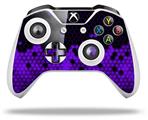 WraptorSkinz Decal Skin Wrap Set works with 2016 and newer XBOX One S / X Controller HEX Purple (CONTROLLER NOT INCLUDED)
