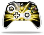 WraptorSkinz Decal Skin Wrap Set works with 2016 and newer XBOX One S / X Controller Lightning Yellow (CONTROLLER NOT INCLUDED)
