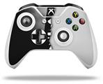 WraptorSkinz Decal Skin Wrap Set works with 2016 and newer XBOX One S / X Controller Ripped Colors Black Gray (CONTROLLER NOT INCLUDED)