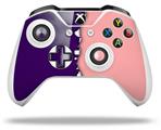 WraptorSkinz Decal Skin Wrap Set works with 2016 and newer XBOX One S / X Controller Ripped Colors Purple Pink (CONTROLLER NOT INCLUDED)