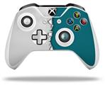 WraptorSkinz Decal Skin Wrap Set works with 2016 and newer XBOX One S / X Controller Ripped Colors Gray Seafoam Green (CONTROLLER NOT INCLUDED)