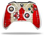 WraptorSkinz Decal Skin Wrap Set works with 2016 and newer XBOX One S / X Controller Painted Faded and Cracked Canadian Canada Flag (CONTROLLER NOT INCLUDED)