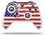 WraptorSkinz Decal Skin Wrap Set works with 2016 and newer XBOX One S / X Controller USA American Flag 01 (CONTROLLER NOT INCLUDED)