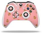 WraptorSkinz Decal Skin Wrap Set works with 2016 and newer XBOX One S / X Controller Anchors Away Pink (CONTROLLER NOT INCLUDED)