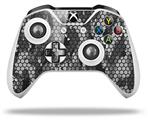 WraptorSkinz Decal Skin Wrap Set works with 2016 and newer XBOX One S / X Controller HEX Mesh Camo 01 Gray (CONTROLLER NOT INCLUDED)