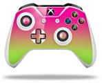 WraptorSkinz Decal Skin Wrap Set works with 2016 and newer XBOX One S / X Controller Smooth Fades Neon Green Hot Pink (CONTROLLER NOT INCLUDED)