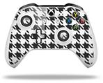 WraptorSkinz Decal Skin Wrap Set works with 2016 and newer XBOX One S / X Controller Houndstooth Dark Gray (CONTROLLER NOT INCLUDED)