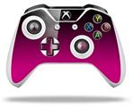 WraptorSkinz Decal Skin Wrap Set works with 2016 and newer XBOX One S / X Controller Smooth Fades Hot Pink Black (CONTROLLER NOT INCLUDED)
