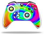 WraptorSkinz Decal Skin Wrap Set works with 2016 and newer XBOX One S / X Controller Rainbow Swirl (CONTROLLER NOT INCLUDED)