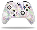 WraptorSkinz Decal Skin Wrap Set works with 2016 and newer XBOX One S / X Controller Neon Swoosh on White (CONTROLLER NOT INCLUDED)