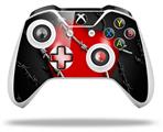 WraptorSkinz Decal Skin Wrap Set works with 2016 and newer XBOX One S / X Controller Barbwire Heart Red (CONTROLLER NOT INCLUDED)