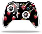 WraptorSkinz Decal Skin Wrap Set works with 2016 and newer XBOX One S / X Controller Strawberries on Black (CONTROLLER NOT INCLUDED)