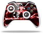 WraptorSkinz Decal Skin Wrap Set works with 2016 and newer XBOX One S / X Controller Radioactive Red (CONTROLLER NOT INCLUDED)
