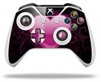 WraptorSkinz Decal Skin Wrap Set works with 2016 and newer XBOX One S / X Controller Glass Heart Grunge Hot Pink (CONTROLLER NOT INCLUDED)