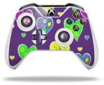 WraptorSkinz Decal Skin Wrap Set works with 2016 and newer XBOX One S / X Controller Crazy Hearts (CONTROLLER NOT INCLUDED)