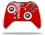 WraptorSkinz Decal Skin Wrap Set works with 2016 and newer XBOX One S / X Controller Solids Collection Red (CONTROLLER NOT INCLUDED)