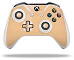 WraptorSkinz Decal Skin Wrap Set works with 2016 and newer XBOX One S / X Controller Solids Collection Peach (CONTROLLER NOT INCLUDED)