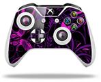 WraptorSkinz Decal Skin Wrap Set works with 2016 and newer XBOX One S / X Controller Twisted Garden Purple and Hot Pink (CONTROLLER NOT INCLUDED)