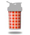 Skin Decal Wrap works with Blender Bottle ProStak 22oz Squared Red (BOTTLE NOT INCLUDED)