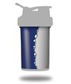 Skin Decal Wrap works with Blender Bottle ProStak 22oz Ripped Colors Blue Gray (BOTTLE NOT INCLUDED)