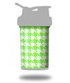 Skin Decal Wrap works with Blender Bottle ProStak 22oz Houndstooth Neon Lime Green (BOTTLE NOT INCLUDED)