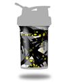 Skin Decal Wrap works with Blender Bottle ProStak 22oz Abstract 02 Yellow (BOTTLE NOT INCLUDED)
