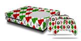 WraptorSkinz Decal Skin Wrap Set works with 2016 and newer XBOX One S Console and 2 Controllers Argyle Red and Green