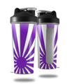Skin Decal Wrap works with Blender Bottle 28oz Rising Sun Japanese Flag Purple (BOTTLE NOT INCLUDED)